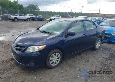 2012 Toyota Corolla L из США, поврежденный, VIN 2T1BU4EE6CC884481